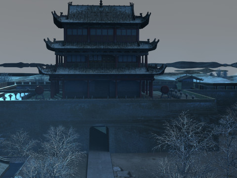 Jiayuguan 3D Model