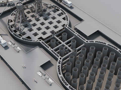 Build a bridge 3D 模型