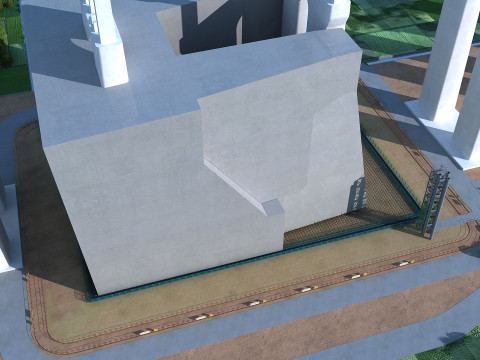 Build a bridge 3D Model
