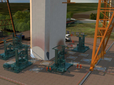 Build a bridge 3D Model