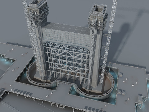 Build a bridge 3D Model