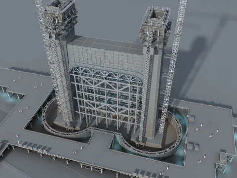 Build a bridge 3D Model