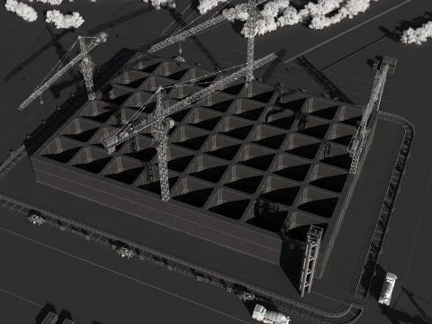 Build a bridge 3D Model