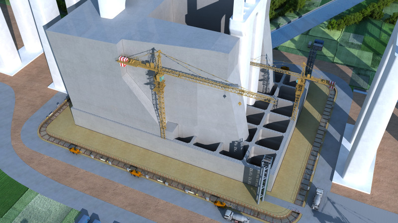 Build a bridge 3D Model .c4d .max .obj .3ds .fbx .stl .blend 