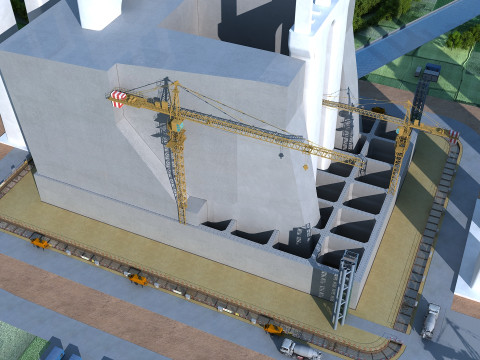 Build a bridge 3D Model