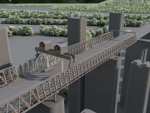 Build a bridge 3D Model