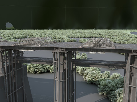 Build a bridge 3D Model