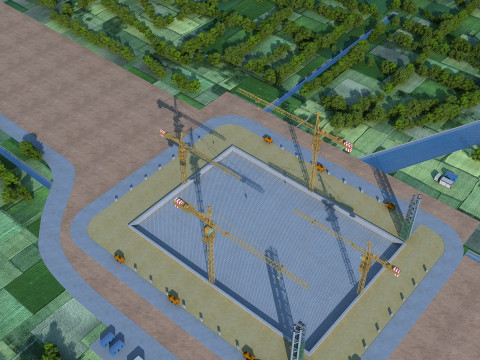 Build a bridge 3D Model