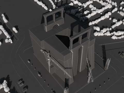 Build a bridge 3D 模型