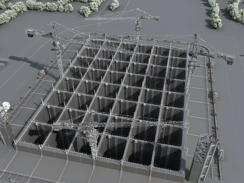 Build a bridge 3D Model