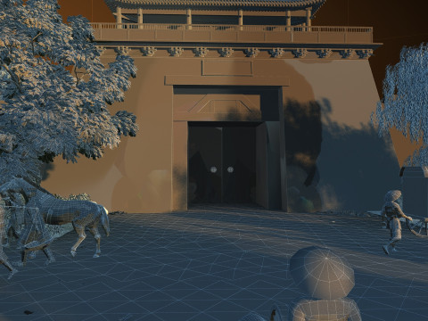 Ancient city 3D Model