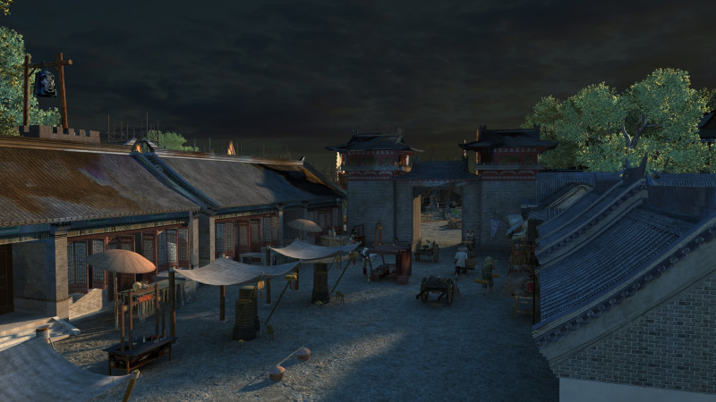 Ancient city 3D Model .c4d .max .obj .3ds .fbx .stl .blend 
