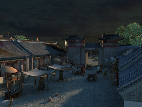 Ancient city 3D Model