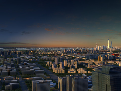 Shanghai Modèle 3D
