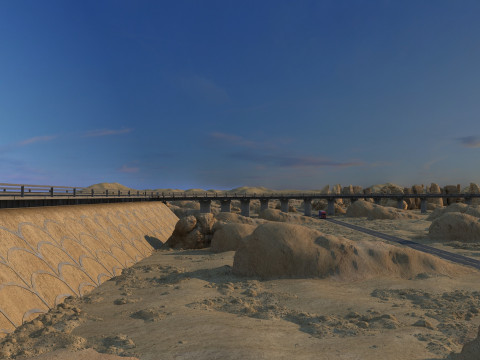 Railway Modelo 3D