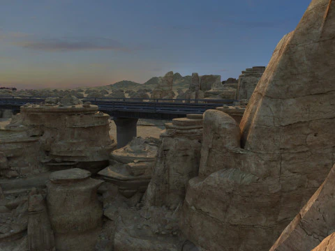 Railway 3D Model