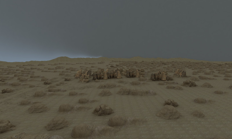 Desert Modelo 3D .c4d .max .obj .3ds .fbx .stl .blend