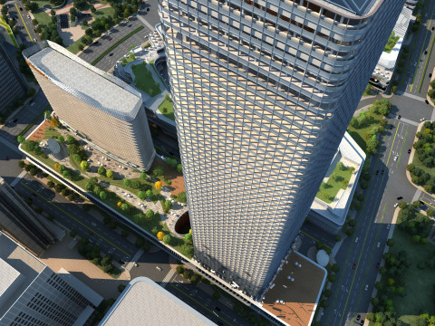 City Building 3D Model