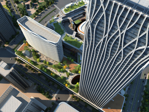 City Building 3D Model