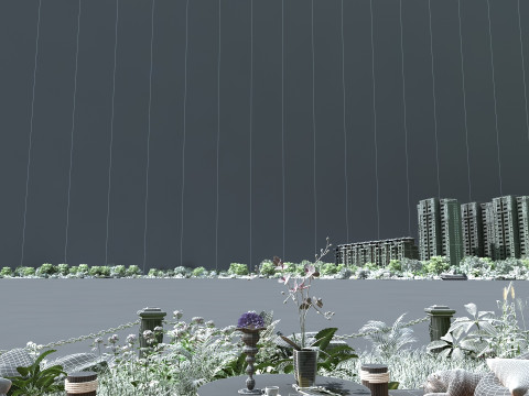 City scenery 3D Model