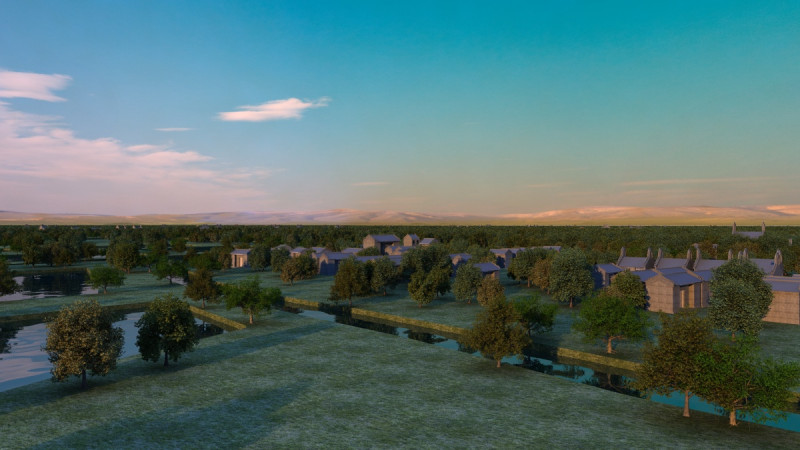 Ancient town 3Dモデル .c4d .max .obj .3ds .fbx .stl .blend 