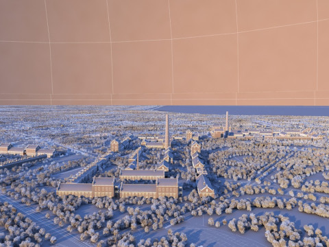 Ancient town 3Dモデル