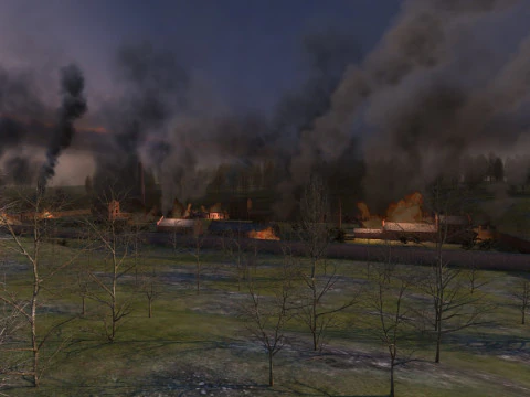 古代の町 3Dモデル