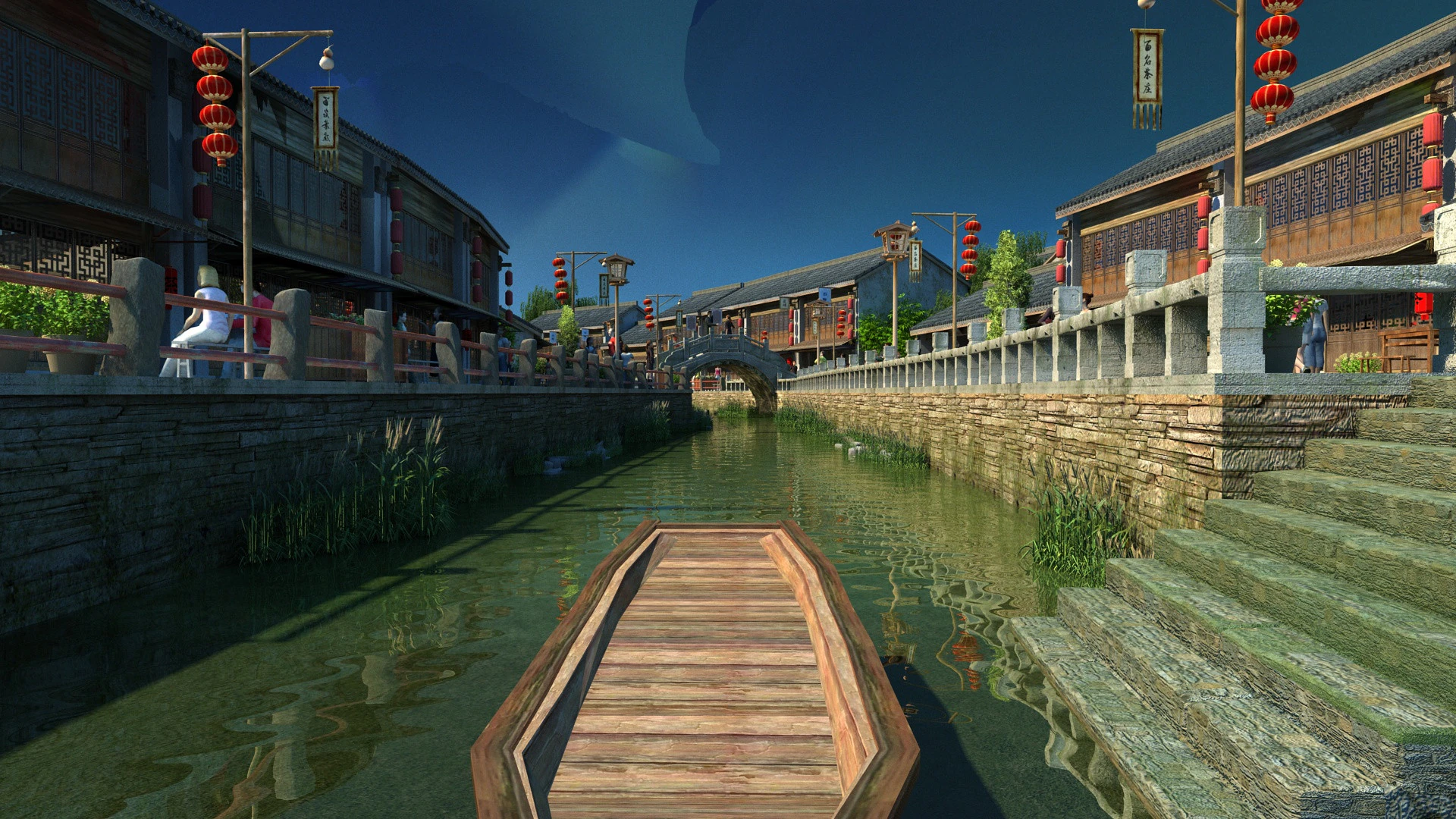 Ancient town 3D Model .c4d .max .obj .3ds .fbx .stl .blend