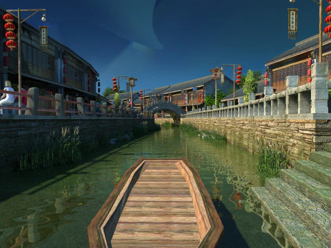 Ancient town 3D Model