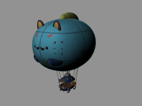 Airship 3D Модель