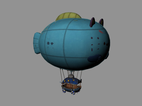Airship 3D Модель