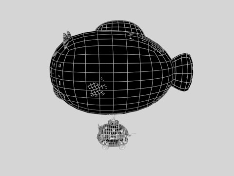 Airship 3D Модель