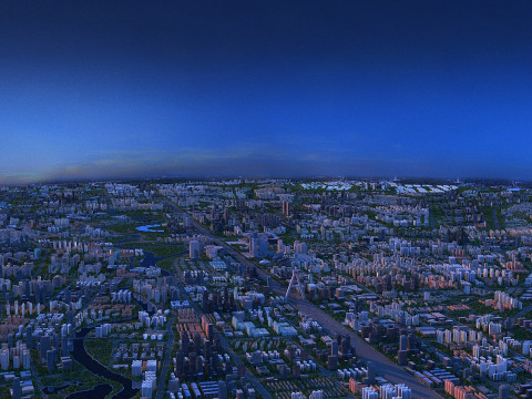 Urban architecture Model 3D