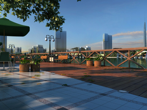 Urban architecture 3D Model