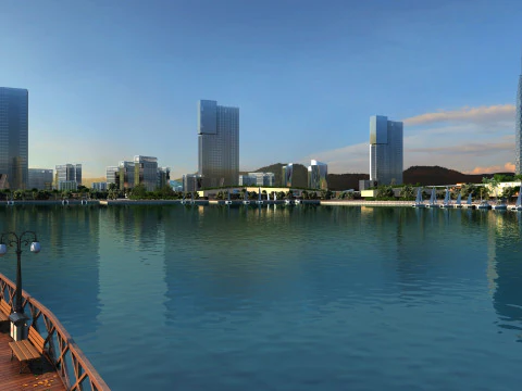 Urban architecture 3D Model