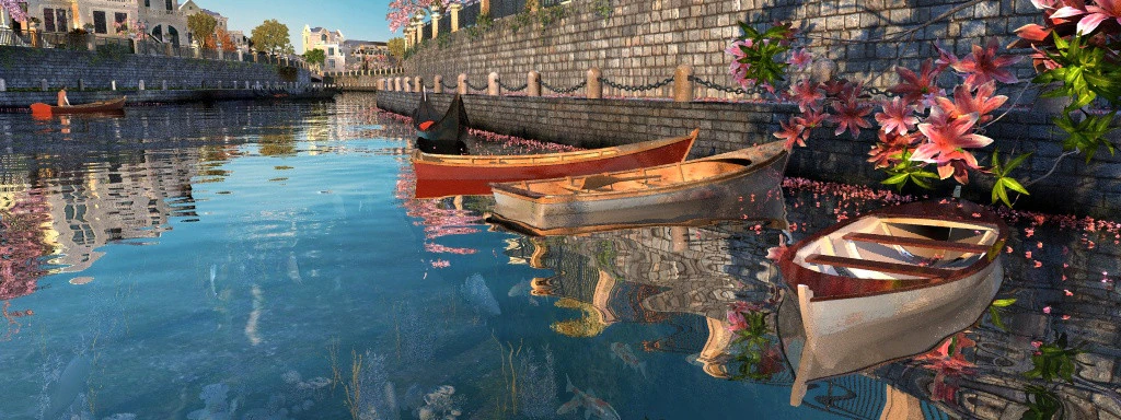 Riverside 3D Model .c4d .max .obj .3ds .fbx .stl .blend 