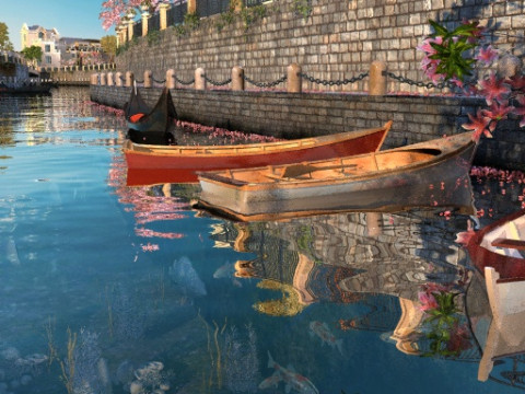 Riverside 3D Model