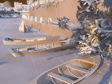 Riverside 3D Model
