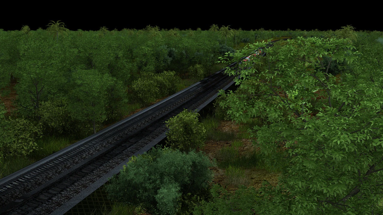 Train 3D Model .c4d .max .obj .3ds .fbx .stl .blend 