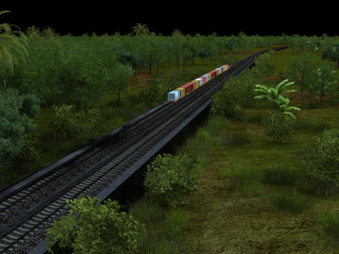 Train 3D Model
