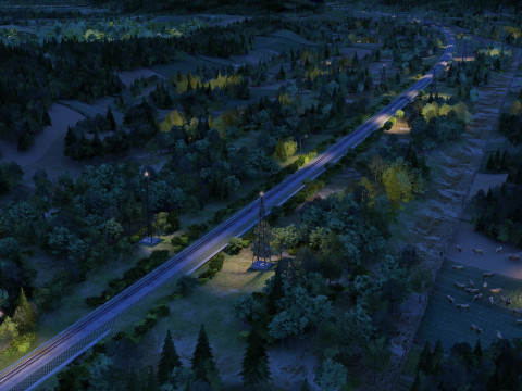 Track 3D Model