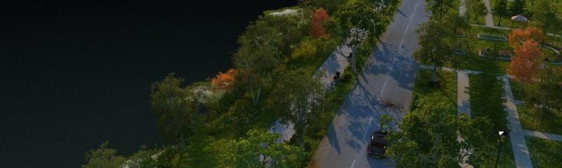 Highroad 3D 模型 .c4d .max .obj .3ds .fbx .stl .blend
