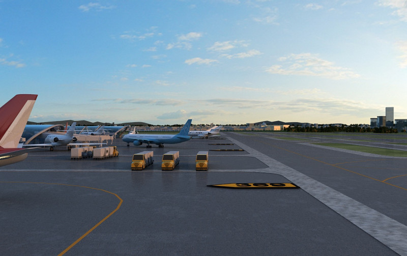 Aerodrome 3D 모델 .c4d .max .obj .3ds .fbx .stl .blend 