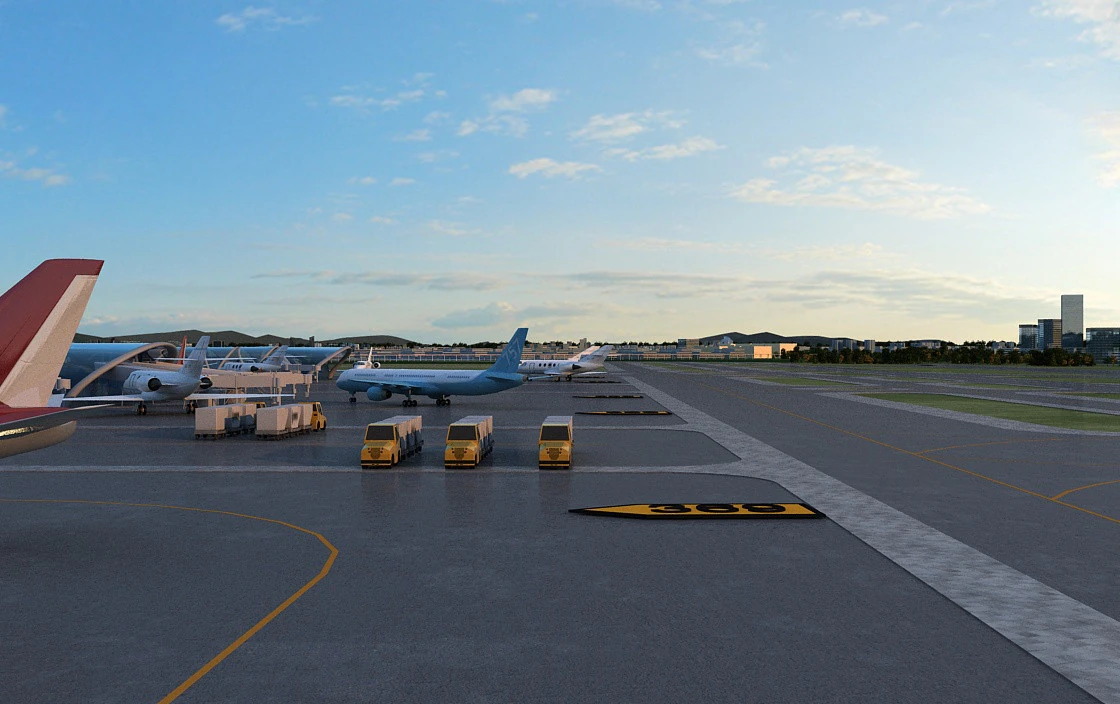 Aerodrome 3D Model .c4d .max .obj .3ds .fbx .stl .blend 