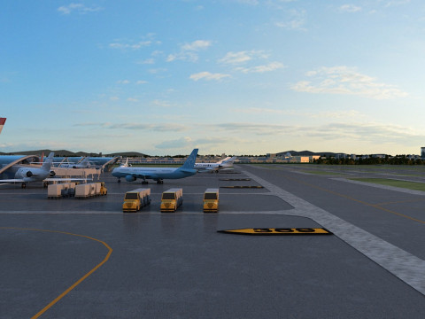 Aerodrome 3Dモデル