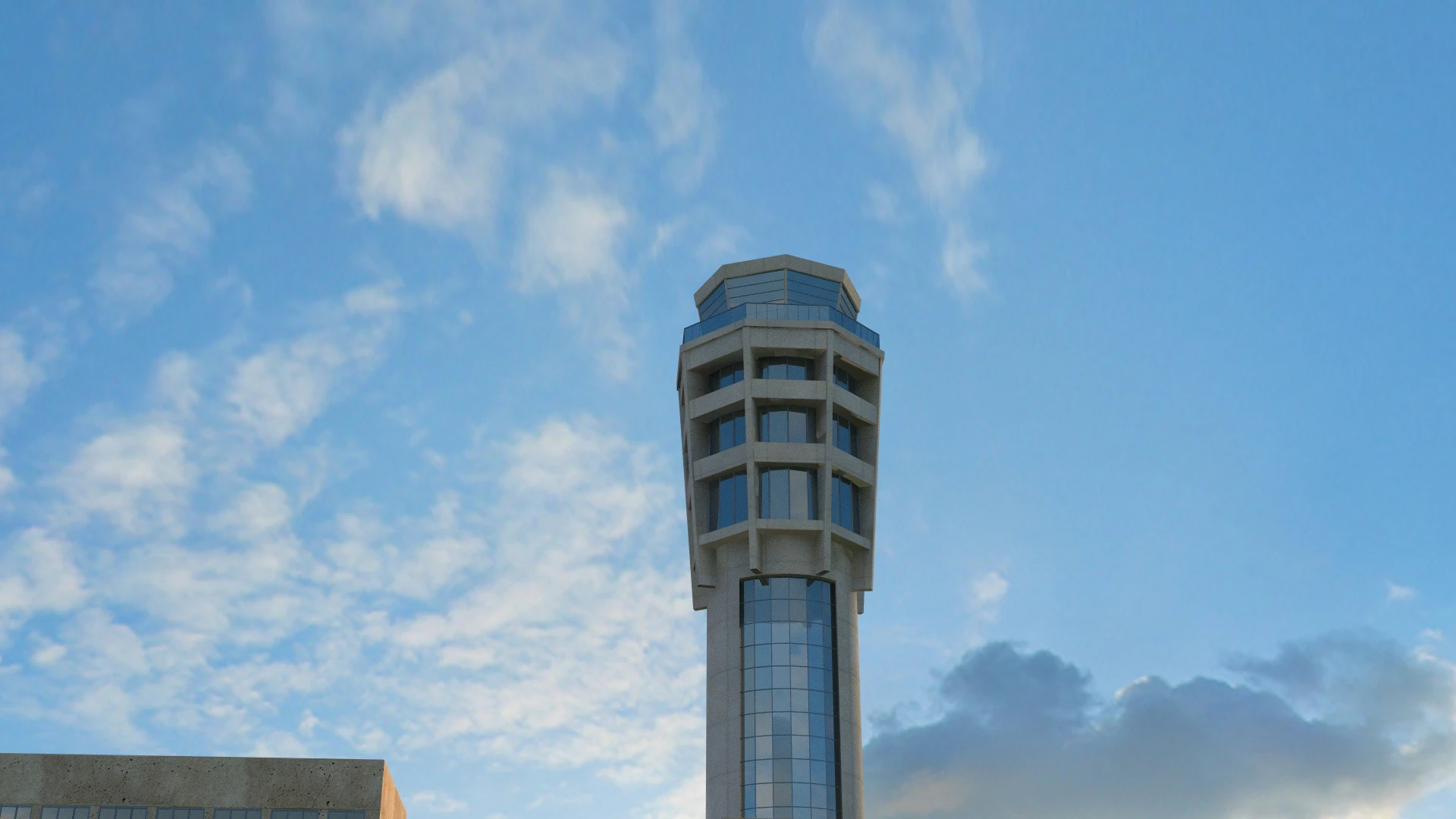 Lookout tower 3D Model .c4d .max .obj .3ds .fbx .stl .blend 