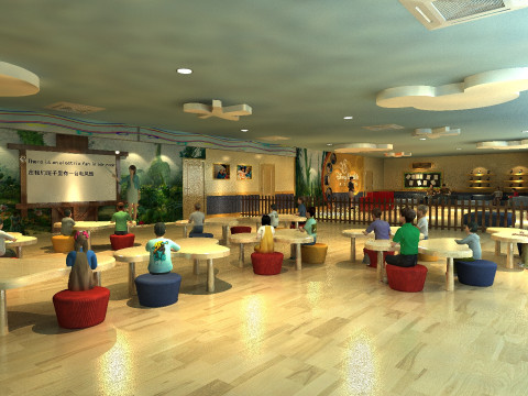 Kindergarten 3D Model