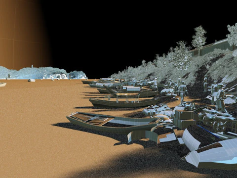 The Leshan Giant Buddha 3D Model