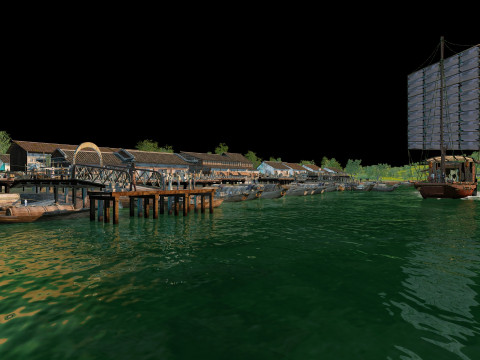 Quay 3D Model