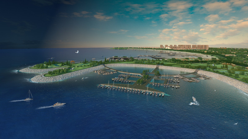 Harbor 3D Model .c4d .max .obj .3ds .fbx .stl .blend